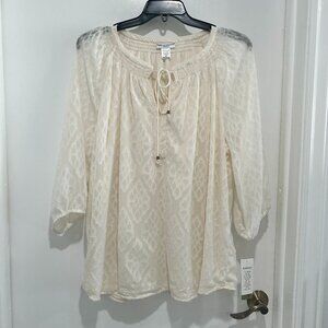 New with tag Woman's Rebecca Malone blouse Size 2X